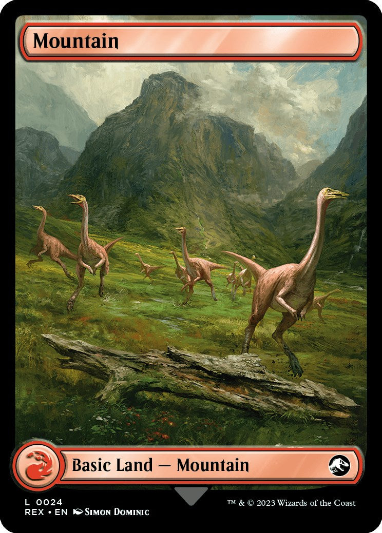Mountain (024) Foil - Jurassic World Collection