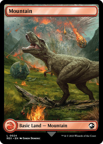 Mountain (024) Foil - Jurassic World Collection