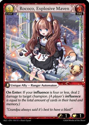 Rococo, Explosive Maven (118) [Alchemical Revolution] Foil