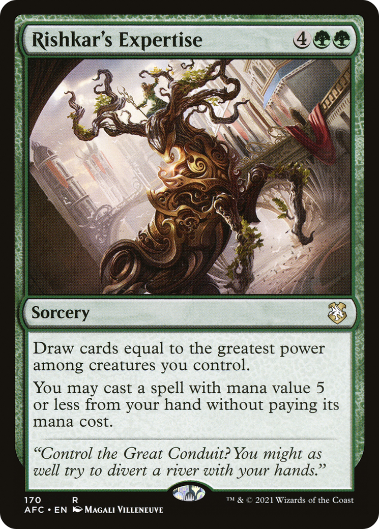 Rishkar's Expertise (170) - Forgotten Realms Commander