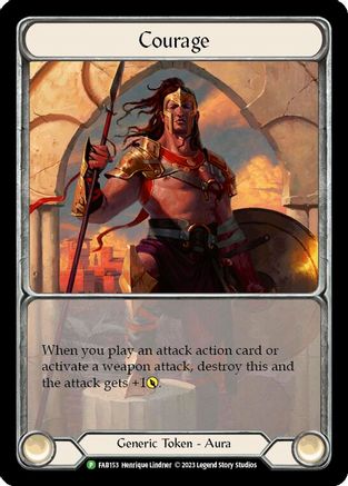 Courage (FAB153) Cold Foil - FaB Promos