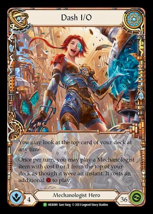 Dash I/O (HER089) Cold Foil - FaB Promos