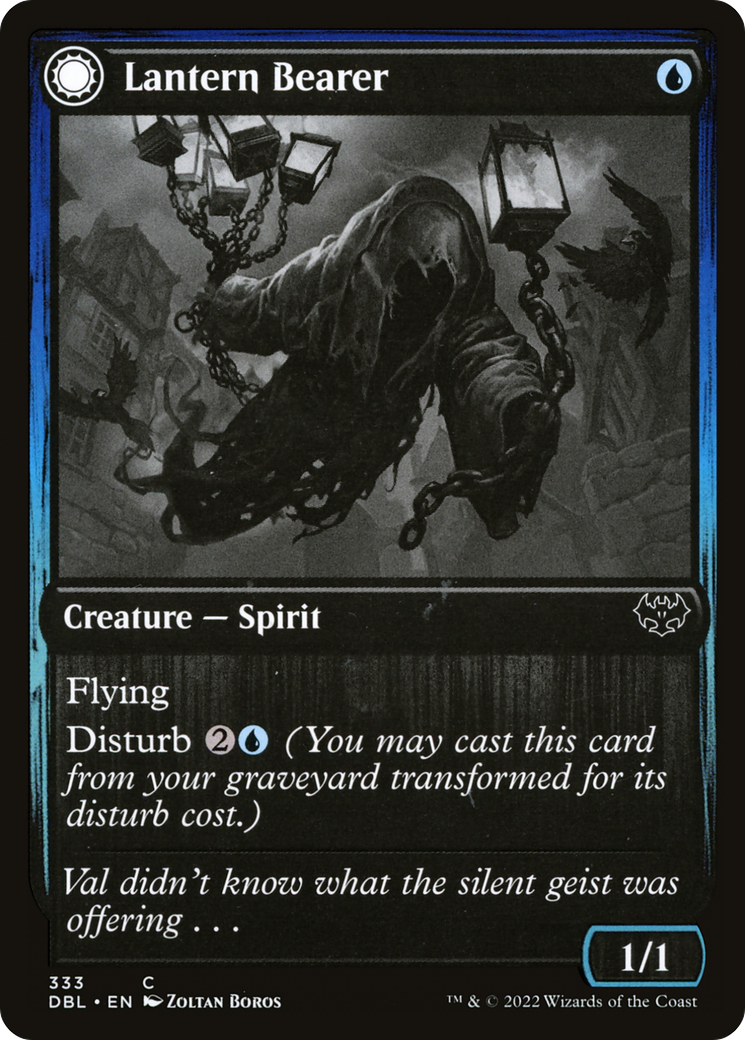 Lantern Bearer // Lanterns' Lift (333) Foil - Innistrad: Double Feature
