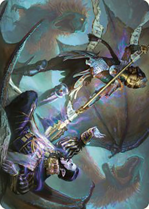 Huatli's Final Strike Art Card [The Lost Caverns of Ixalan Art Series] | Silver Goblin