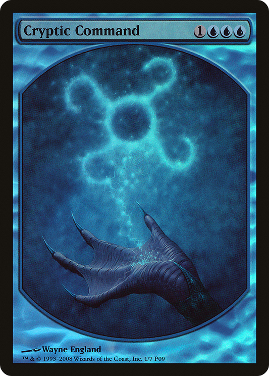 Cryptic Command (001) Foil - Magic Player Rewards 2009