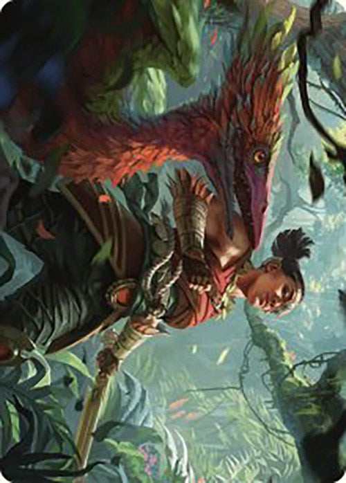 Wayta, Trainer Prodigy Art Card [The Lost Caverns of Ixalan Art Series] | Silver Goblin