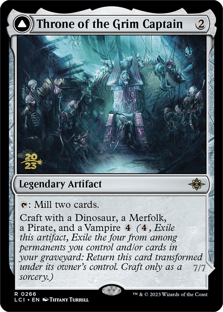 Throne of the Grim Captain (266) Foil - The Lost Caverns of Ixalan Promos