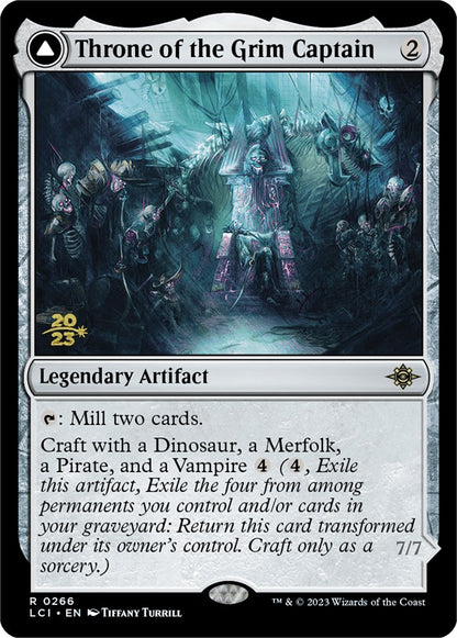 Throne of the Grim Captain (266) Foil - The Lost Caverns of Ixalan Promos