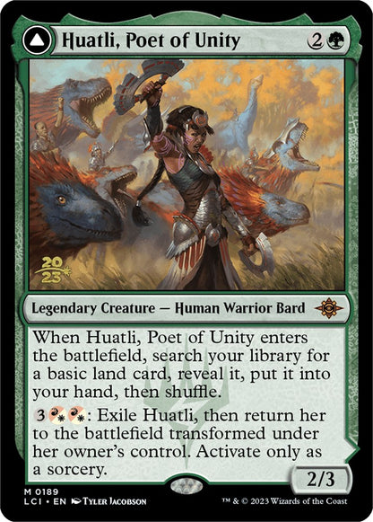 Huatli, Poet of Unity (189) Foil - The Lost Caverns of Ixalan Promos