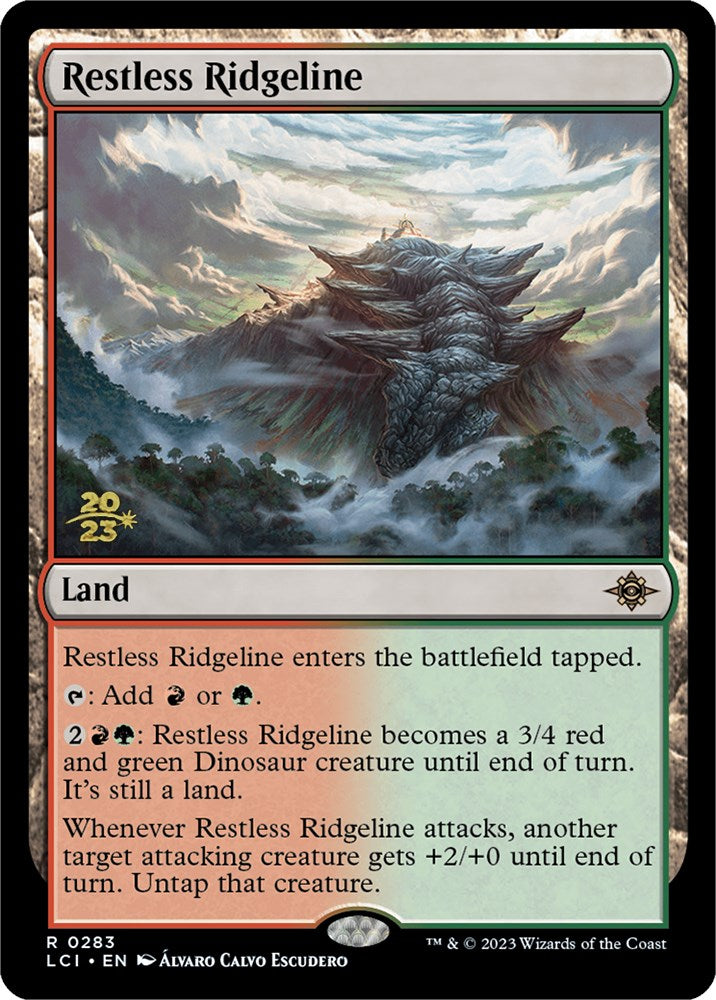 Restless Ridgeline [The Lost Caverns of Ixalan Prerelease Cards] | Silver Goblin