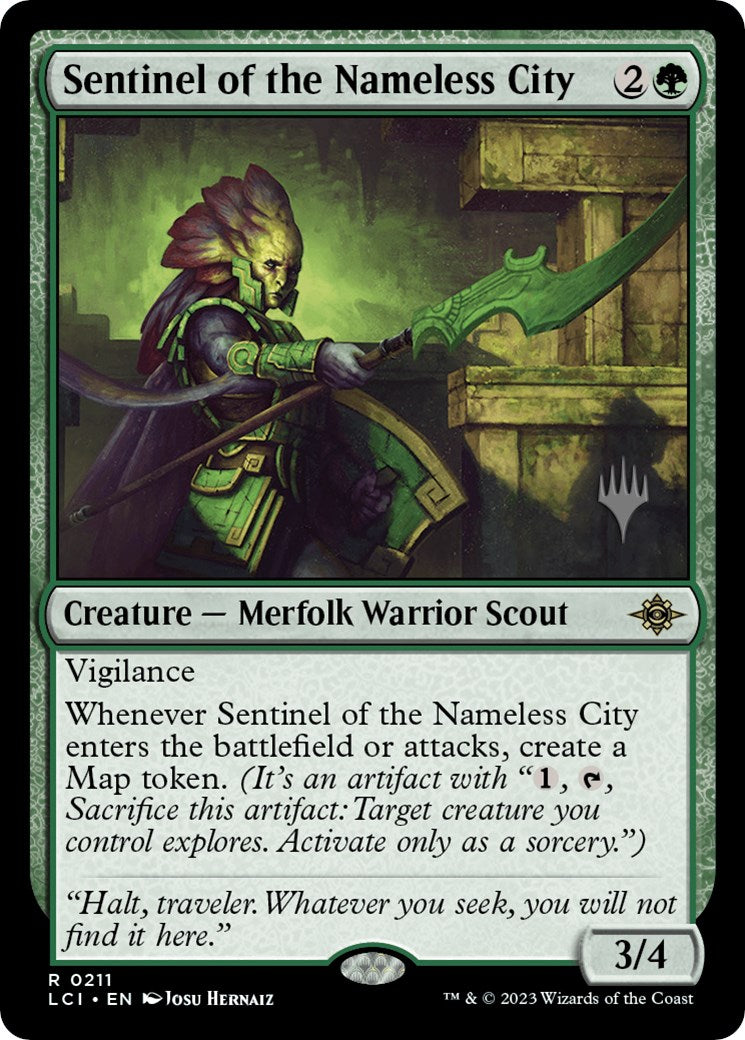 Sentinel of the Nameless City (Promo Pack) [The Lost Caverns of Ixalan Promos] | Silver Goblin
