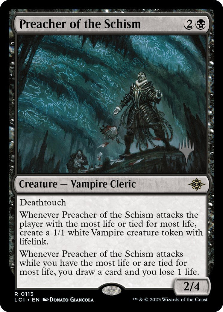 Preacher of the Schism (Promo Pack) [The Lost Caverns of Ixalan Promos] | Silver Goblin