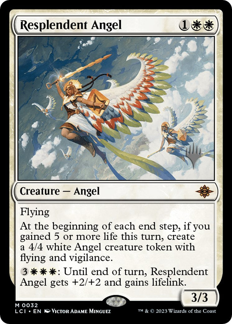 Resplendent Angel (Promo Pack) [The Lost Caverns of Ixalan Promos] | Silver Goblin