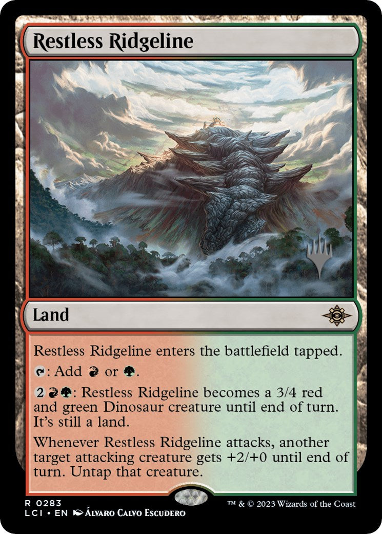 Restless Ridgeline (Promo Pack) [The Lost Caverns of Ixalan Promos] | Silver Goblin