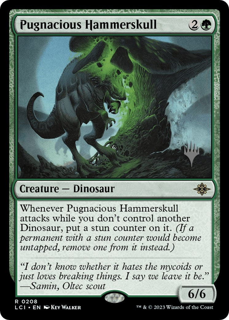 Pugnacious Hammerskull (Promo Pack) [The Lost Caverns of Ixalan Promos] | Silver Goblin