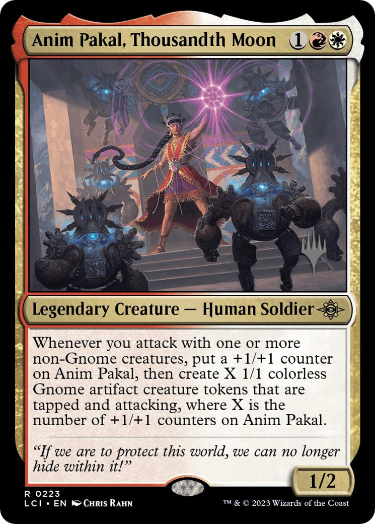 Anim Pakal, Thousandth Moon (Promo Pack) [The Lost Caverns of Ixalan Promos] | Silver Goblin