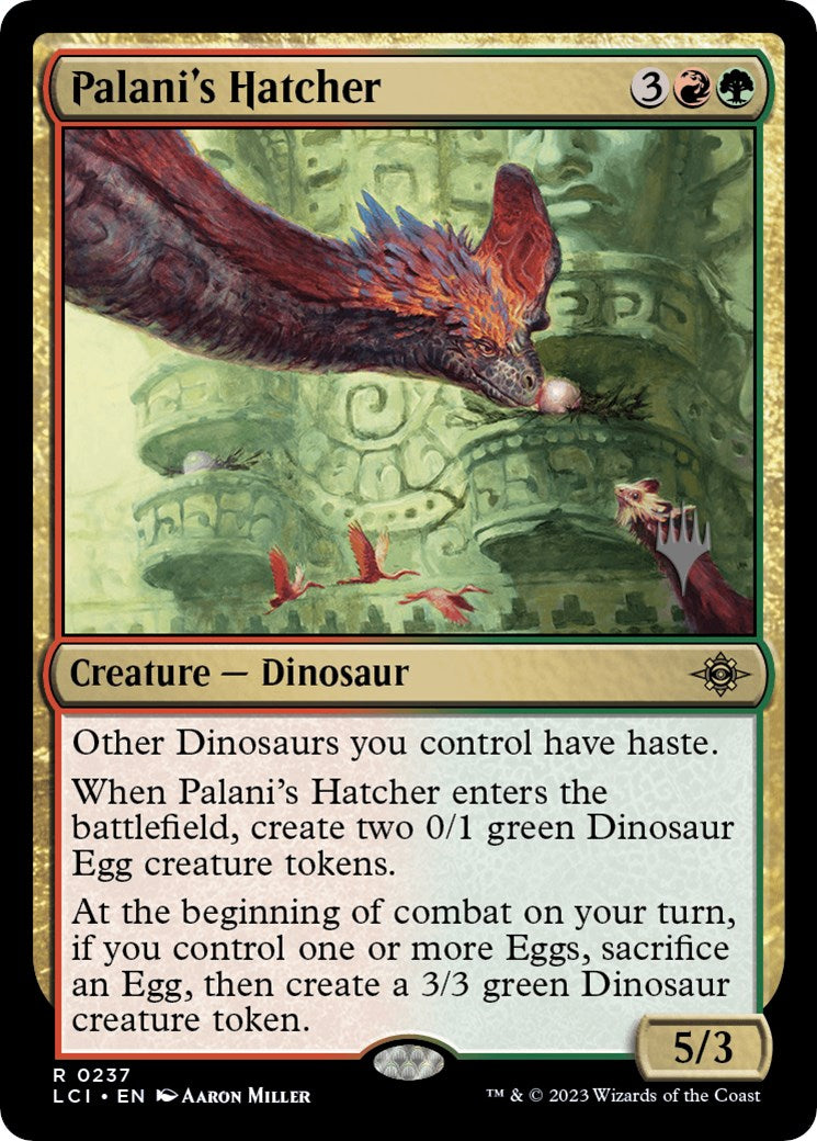 Palani's Hatcher (Promo Pack) [The Lost Caverns of Ixalan Promos] | Silver Goblin