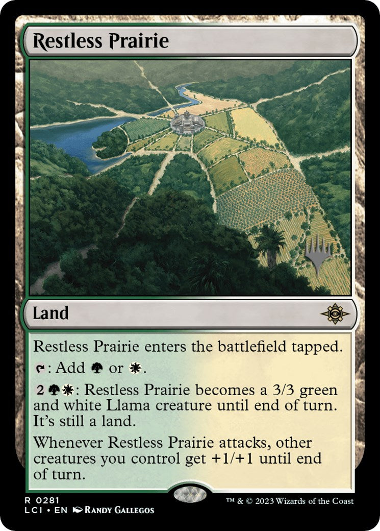 Restless Prairie (Promo Pack) [The Lost Caverns of Ixalan Promos] | Silver Goblin