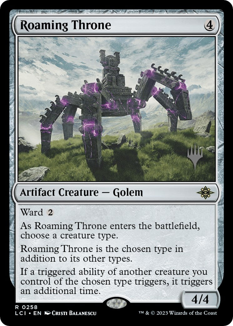 Roaming Throne (Promo Pack) [The Lost Caverns of Ixalan Promos] | Silver Goblin