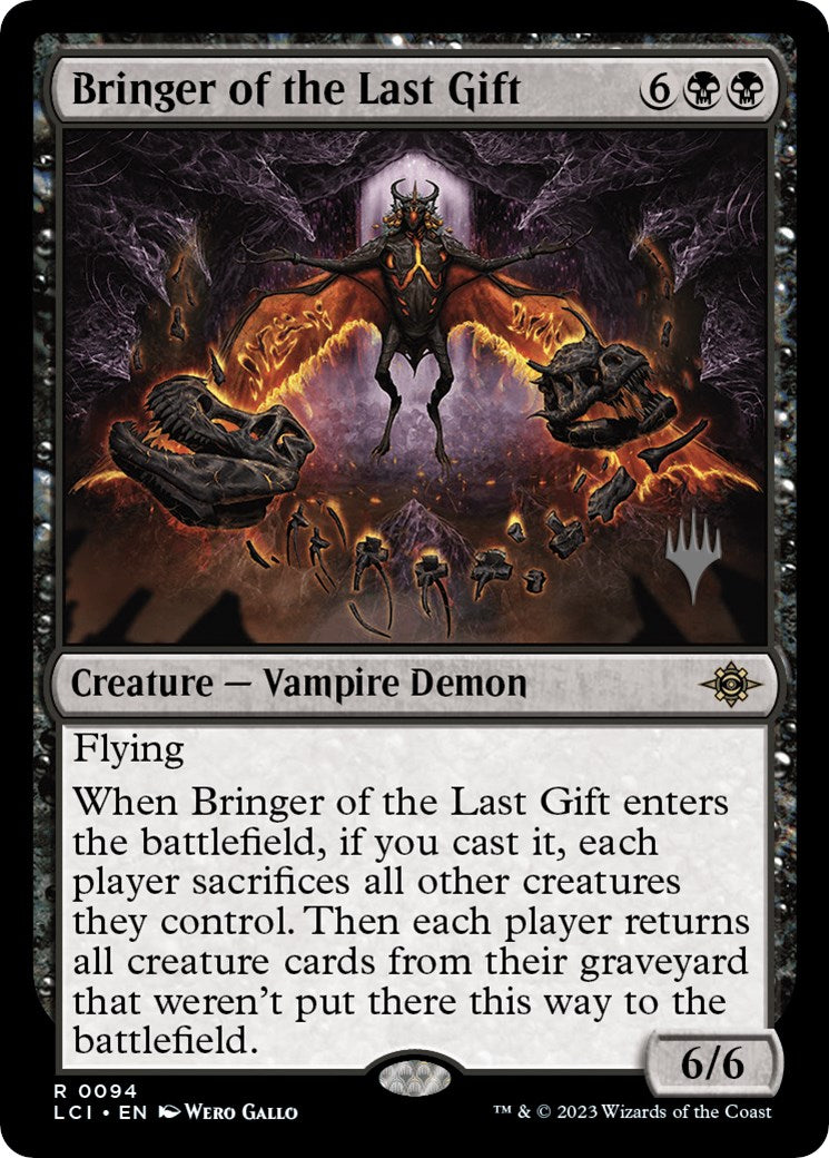Bringer of the Last Gift (Promo Pack) [The Lost Caverns of Ixalan Promos] | Silver Goblin