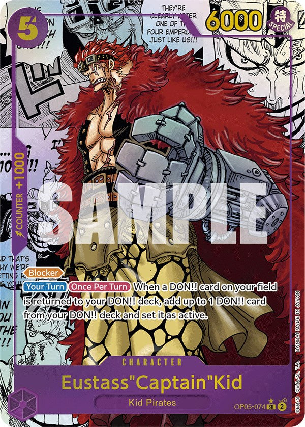 Eustass"Captain"Kid (Alternate Art)(Manga) [Awakening of the New Era] | Silver Goblin