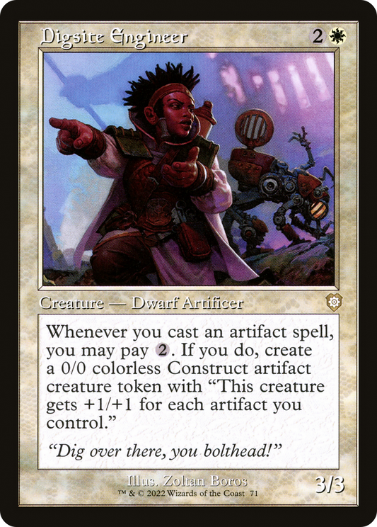 Digsite Engineer (Retro) (071) - The Brothers' War Commander