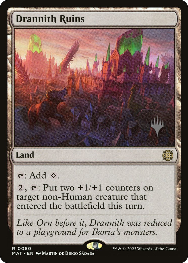 Drannith Ruins (Promo Pack) [The Lost Caverns of Ixalan Promos] | Silver Goblin