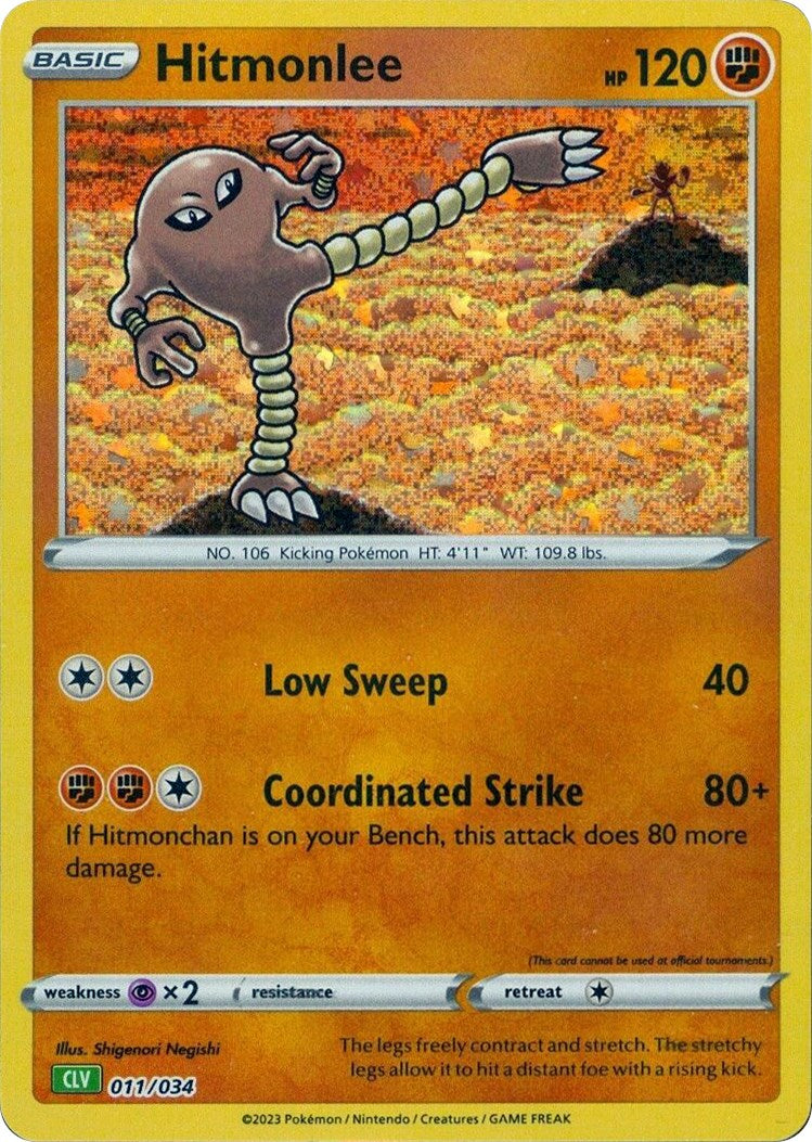 Hitmonlee [Trading Card Game Classic] | Silver Goblin