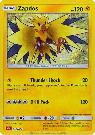 Zapdos [Trading Card Game Classic] | Silver Goblin