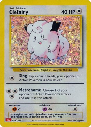 Clefairy [Trading Card Game Classic] | Silver Goblin