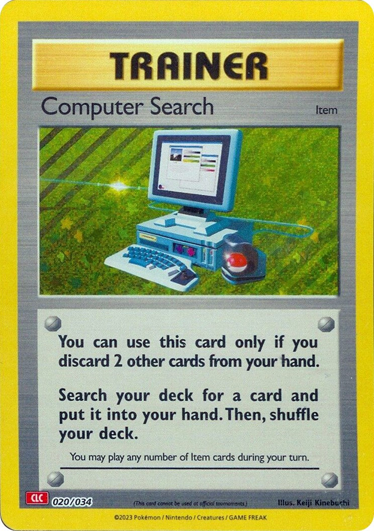 Computer Search (CLC) [Trading Card Game Classic] | Silver Goblin