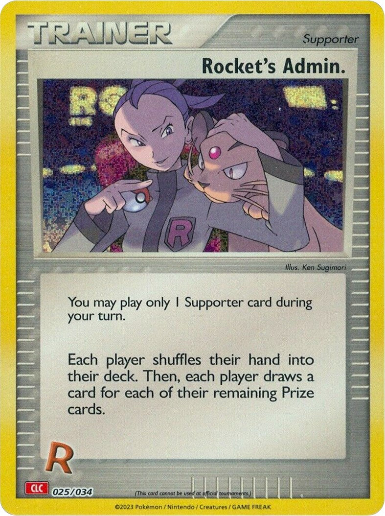 Rocket's Admin. (CLC) [Trading Card Game Classic] | Silver Goblin