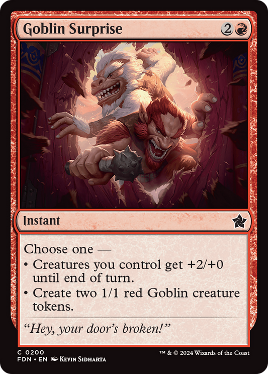 Goblin Surprise [Foundations] Foil