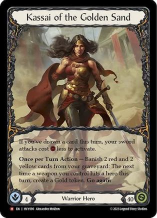 Kassai of the Golden Sand (HVY090) - Heavy Hitters