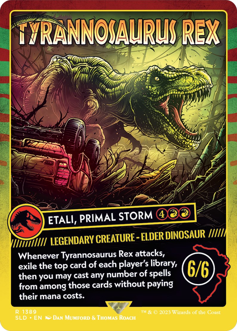 Tyrannosaurus Rex - Etali, Primal Storm [Secret Lair Drop Series] | Silver Goblin