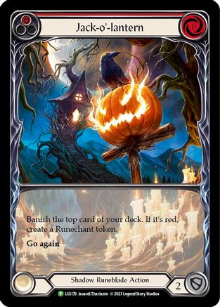 Jack-o'-lantern (Red) (LGS176) - FaB Promos