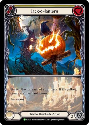 Jack-o'-lantern (Yellow) (LGS177) - FaB Promos