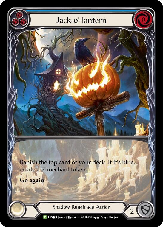 Jack-o'-lantern (Blue) [LGS178] (Promo) | Silver Goblin