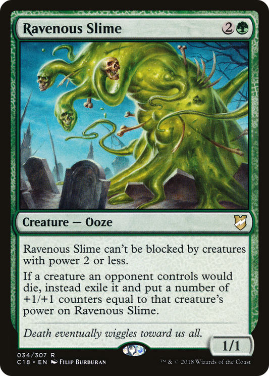 Ravenous Slime (034) - Commander 2018