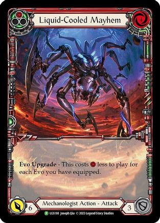 Liquid-Cooled Mayhem (LGS198) Rainbow Foil - FaB Promos