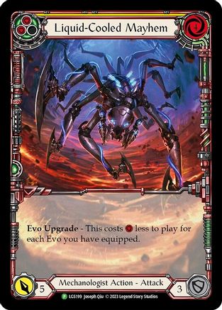 Liquid-Cooled Mayhem (LGS199) Rainbow Foil - FaB Promos
