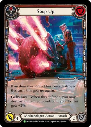 Soup Up (Red) (LGS195) Rainbow Foil - FaB Promos