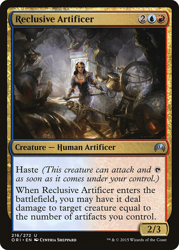 Reclusive Artificer (216) - Magic Origins