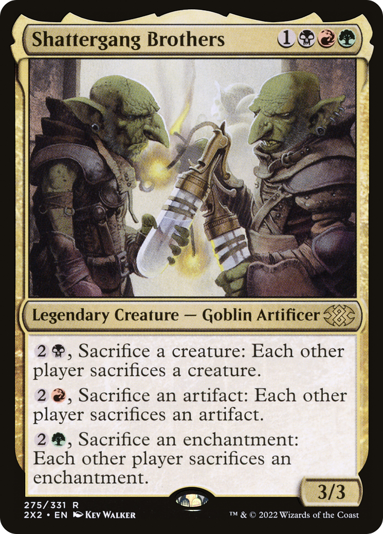 Shattergang Brothers (275) Foil - Double Masters 2022