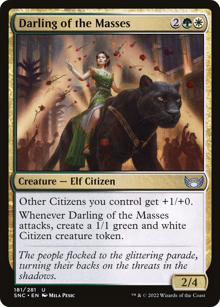 Darling of the Masses (181) Foil - Streets of New Capenna
