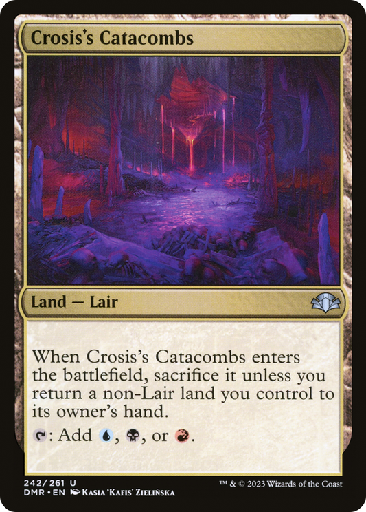 Crosis's Catacombs [Dominaria Remastered] Foil