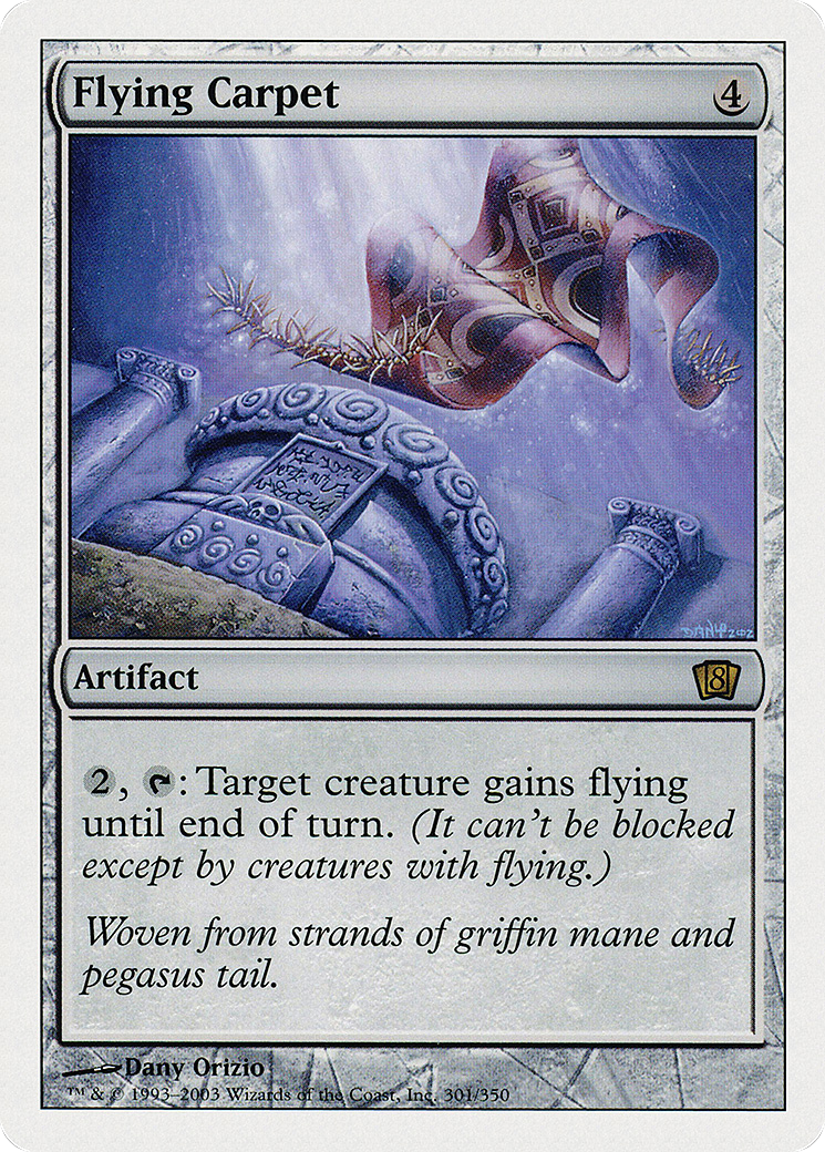 Flying Carpet (301) Foil - Eighth Edition