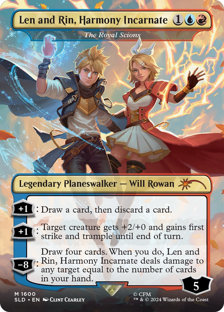 Len and Rin, Harmony Incarnate - The Royal Scions [Secret Lair Drop Series] | Silver Goblin