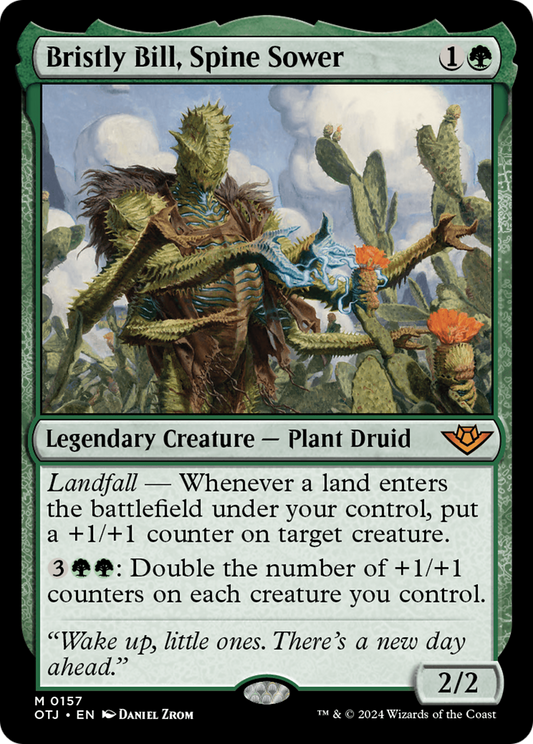 Bristly Bill, Spine Sower (157) Foil - Outlaws of Thunder Junction