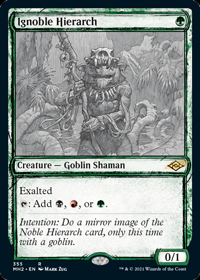 Ignoble Hierarch (Sketch) [Modern Horizons 2] | Silver Goblin